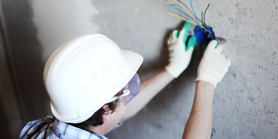 Home electrician wiring outlet professional services